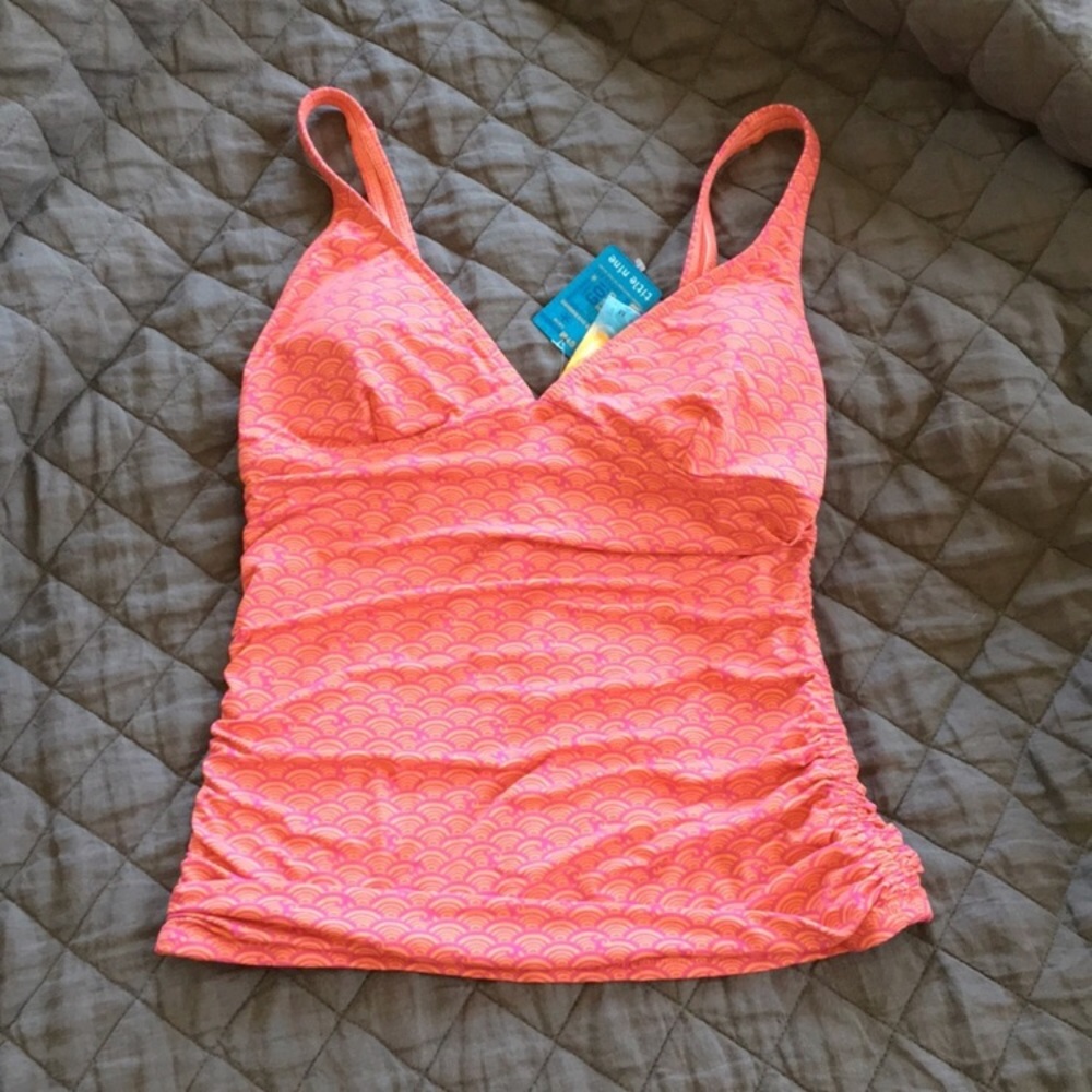 Carve Designs Title Nine Coral tankini top! BNWT☀️